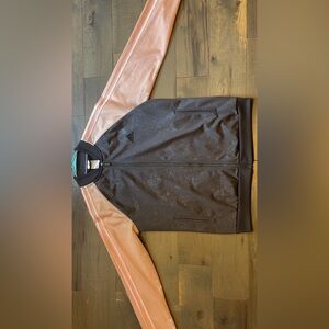 Adidas Men's Black and pink Bomber Jacket